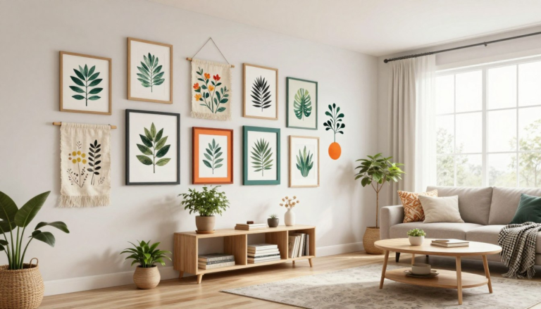 Damage-Free Wall Decor Ideas for Renters