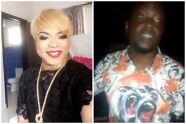 VIDEO: Man apologises after assaulting Bobrisky, bashing car and ...