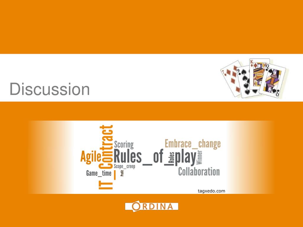 PPT - Agile contracting games The rules of the game PowerPoint ...