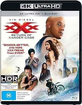 Amazon.com: XXX - The Return Of Xander Cage [Blu-ray] : Vin Diesel ...