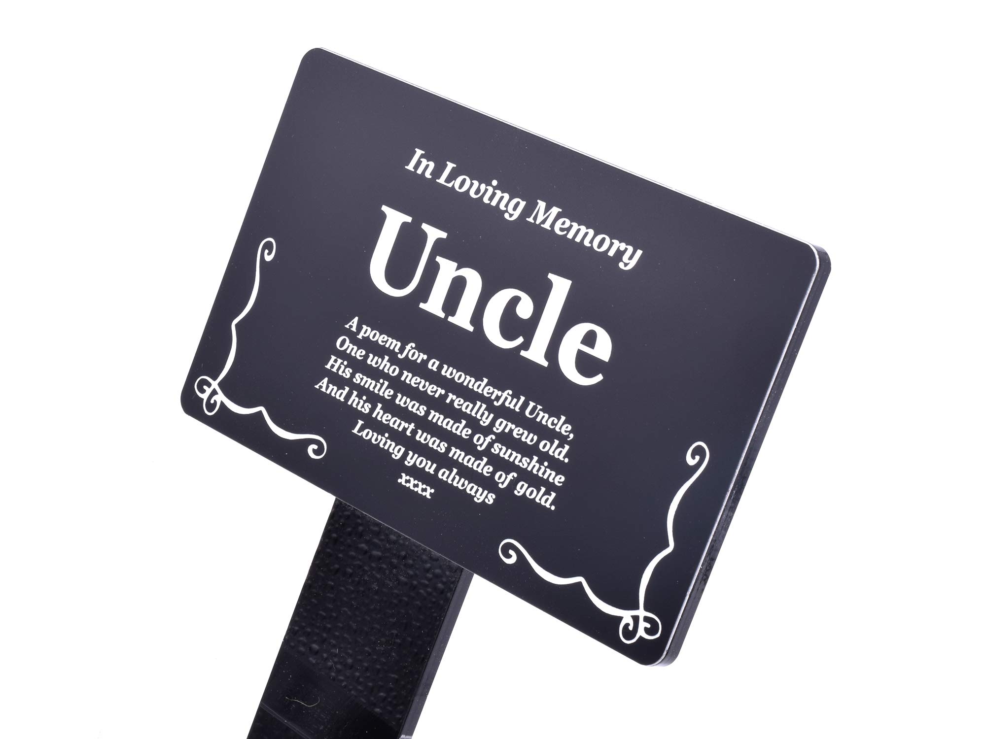 Amazon.com : OriginDesigned Uncle Memorial Remembrance Plaque ...