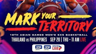 2022 Asian Games Mens Basketball: Philippines vs. Thailand - YouTube