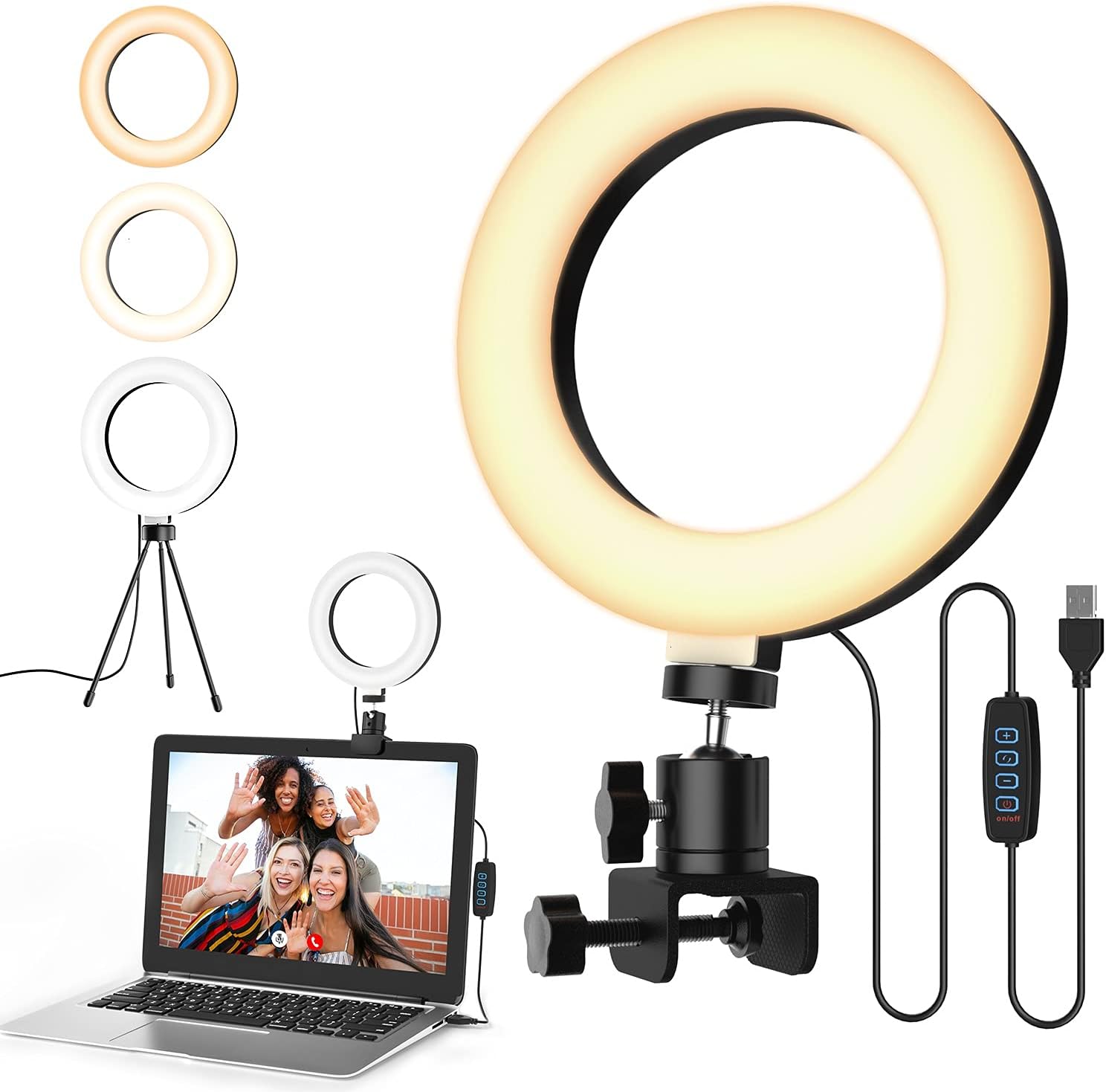 Ring Light with Tripod Stand, Koicaxy Newest 72 LEDs India | Ubuy