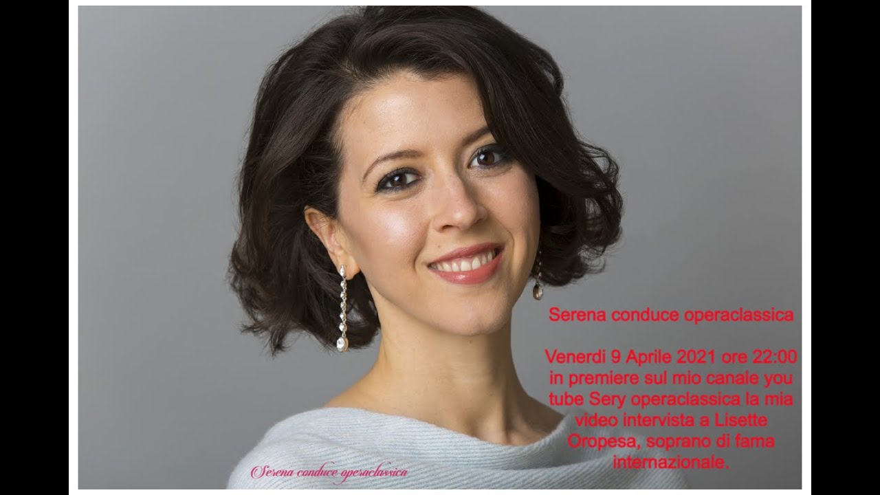 Lisette Oropesa Online Interview Italy 2021 Serena Sery - Opera on ...