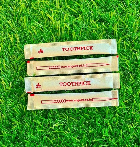 Wooden Toothpick Sachets, For Hospitality products