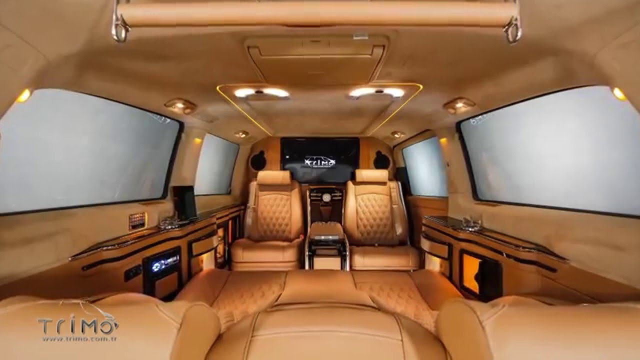 Mercedes Benz Vito VIP design VVD1005 by TRIMO.COM.TR - YouTube
