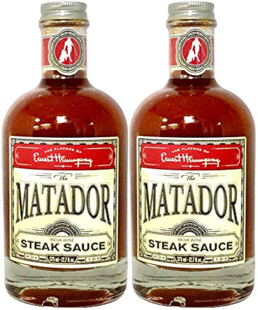 Amazon.com : Flavors of Ernest Hemingway Sauces, Matador Steak ...