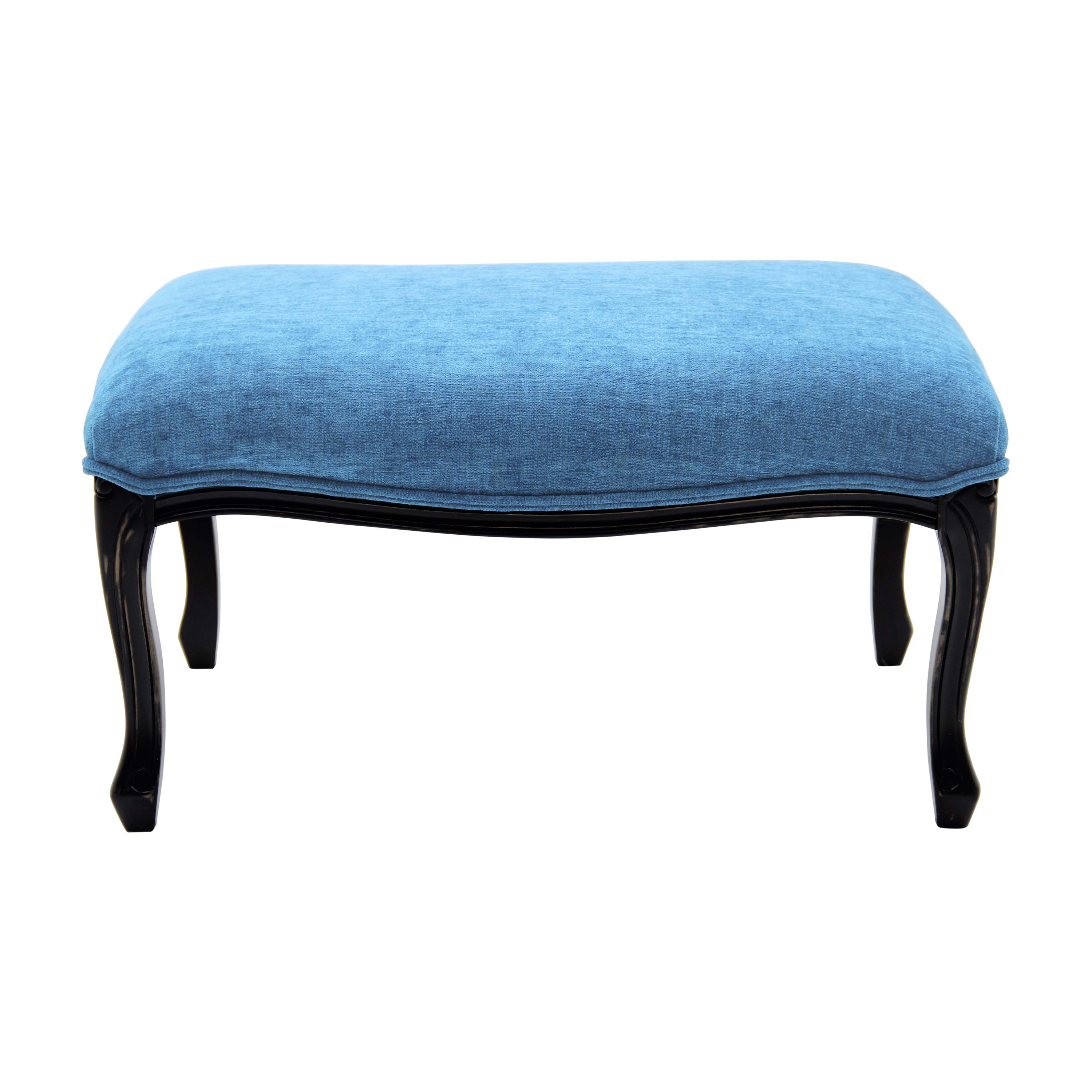 Classic Style Ottoman Made of Wood Elena