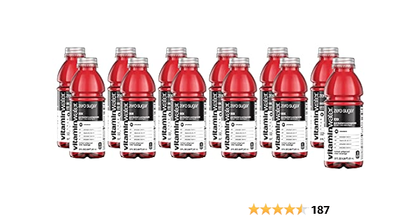 Amazon.com: Vitamin Water ZERO Sugar - XXX Acai-Blueberry ...