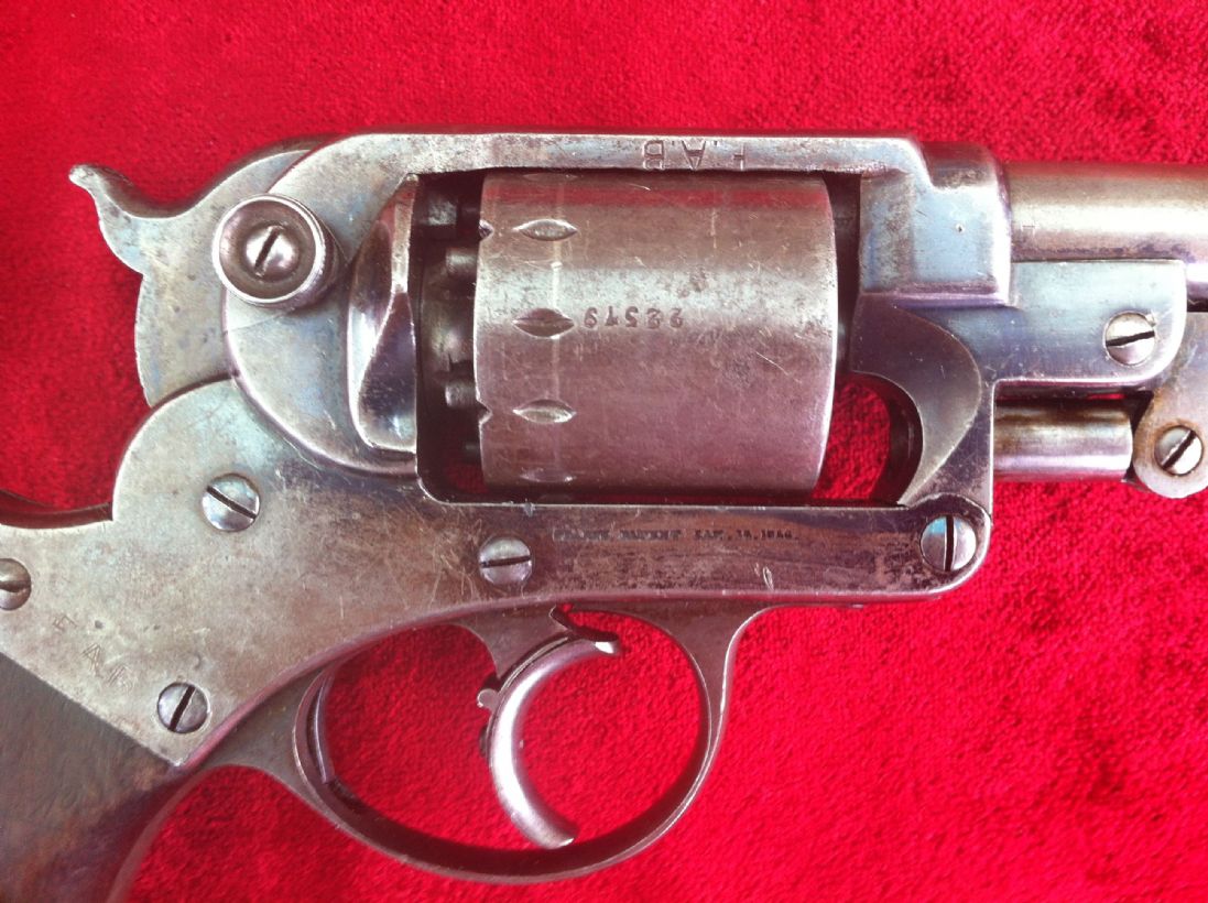 XXXX SOLD XXXX American Starr Percussion Revolver 44 CAL Civil War ...