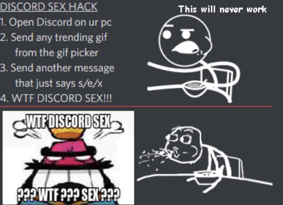 How does this work? | Discord sex hack : r/discordapp