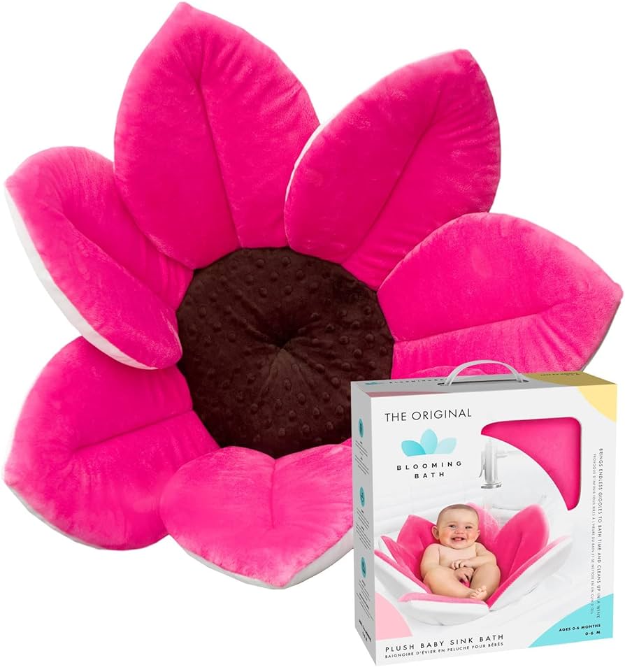 Amazon.com: Blooming Bath Original Baby Bath Seat - Sink Flower ...