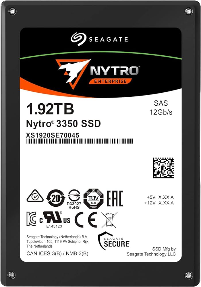 Amazon.com: Seagate XS1920SE70045 Nytro 3350 - Ssd - Scaled ...