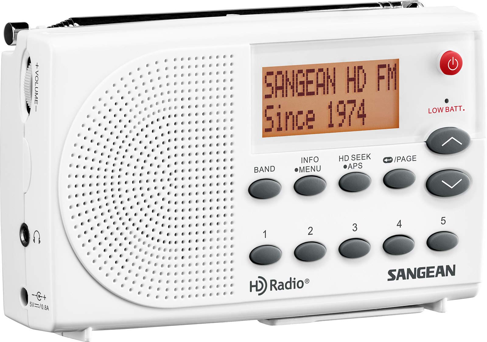 Amazon.com: Sangean SG-108 HD Pocket Radio : Electronics