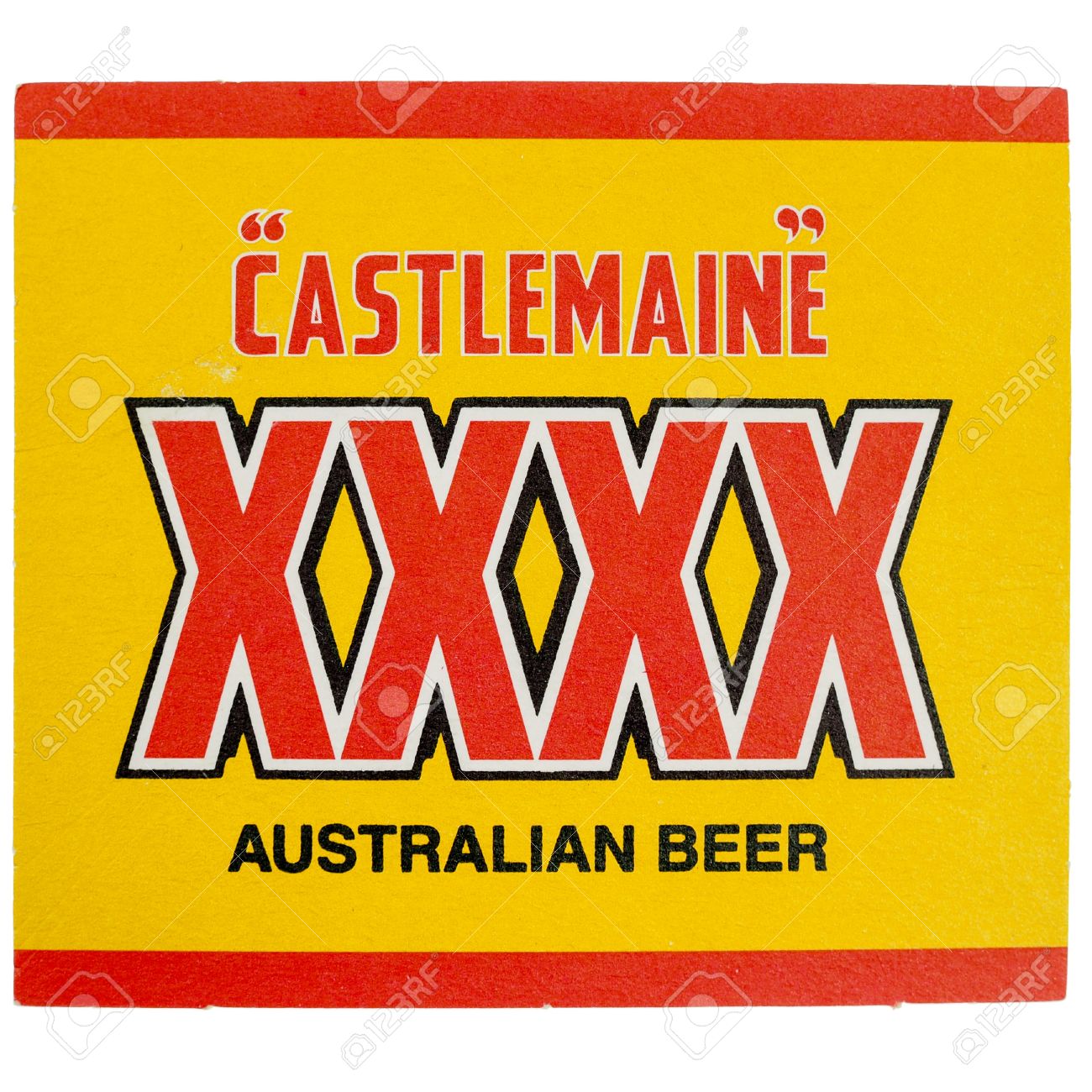 SYDNEY, AUSTRALIA - MARCH 15, 2015: Beermat Of Australian Beer ...