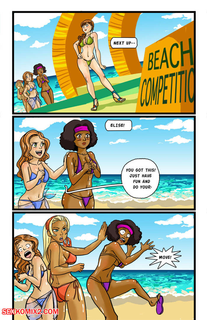 ✅️ Porn comic Beach Competition Sex comic a swimsuit competition ...