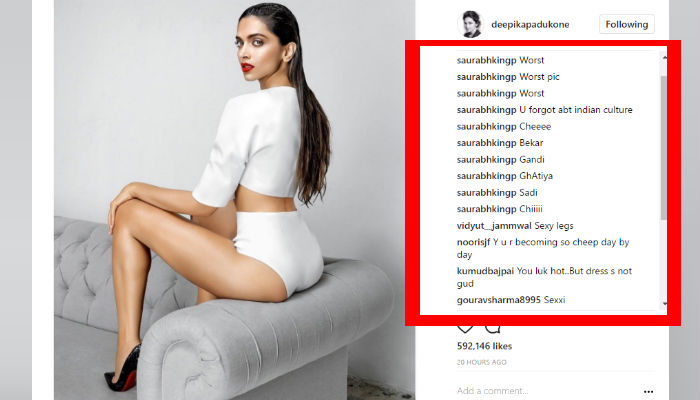 Deepika Padukone slut shamed for photoshoot. Moral police calls ...