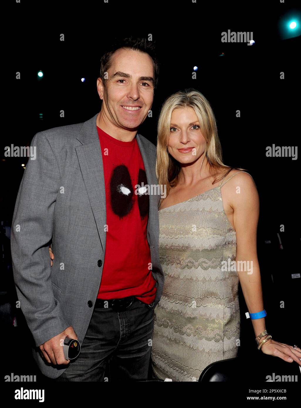 CULVER CITY, CA - DECEMBER 7: Nolan North (L) and Jill North ...