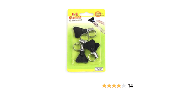 Amazon.com: Koehler Enterprises Hose Clamps, Hose Clamp Easy Clamp ...