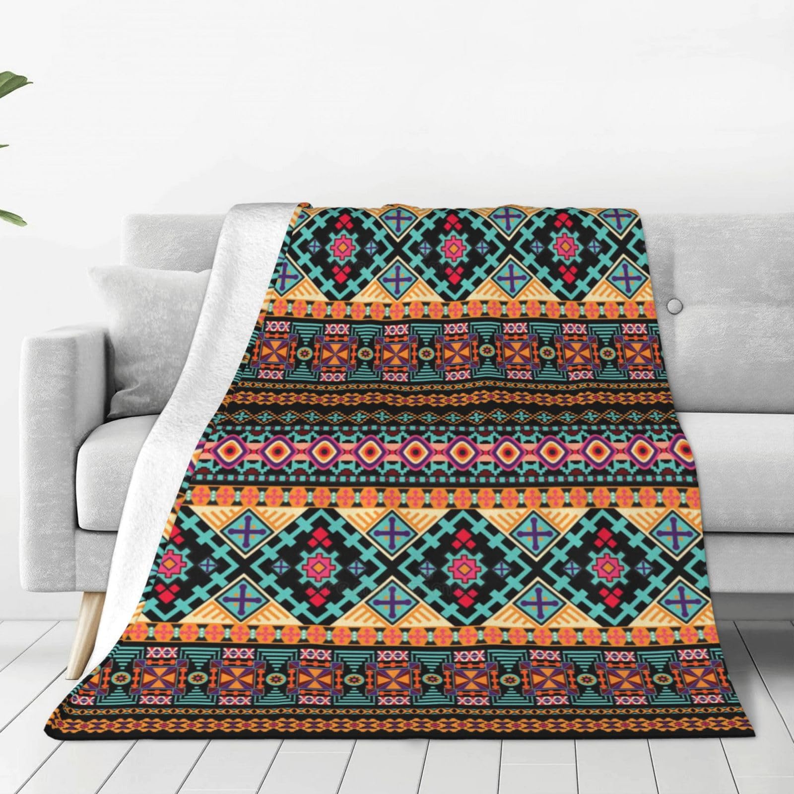 Amazon.com: Indian Native American Fleece Throw Blanket for Men ...