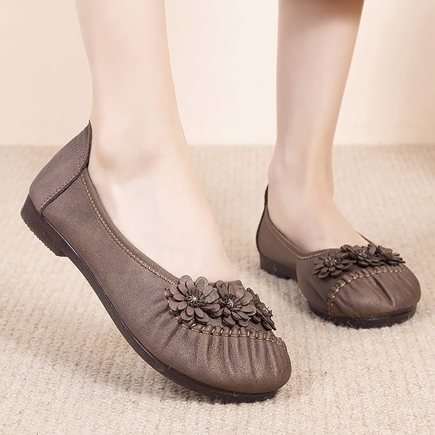 Amazon.com: Mzluyin Mom's Shoes Soft Sole Comfortable Women's ...