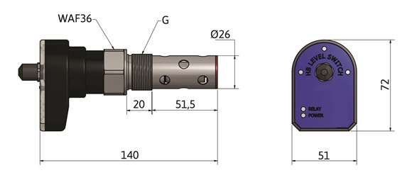 Oil Level Switch - Low Temperature