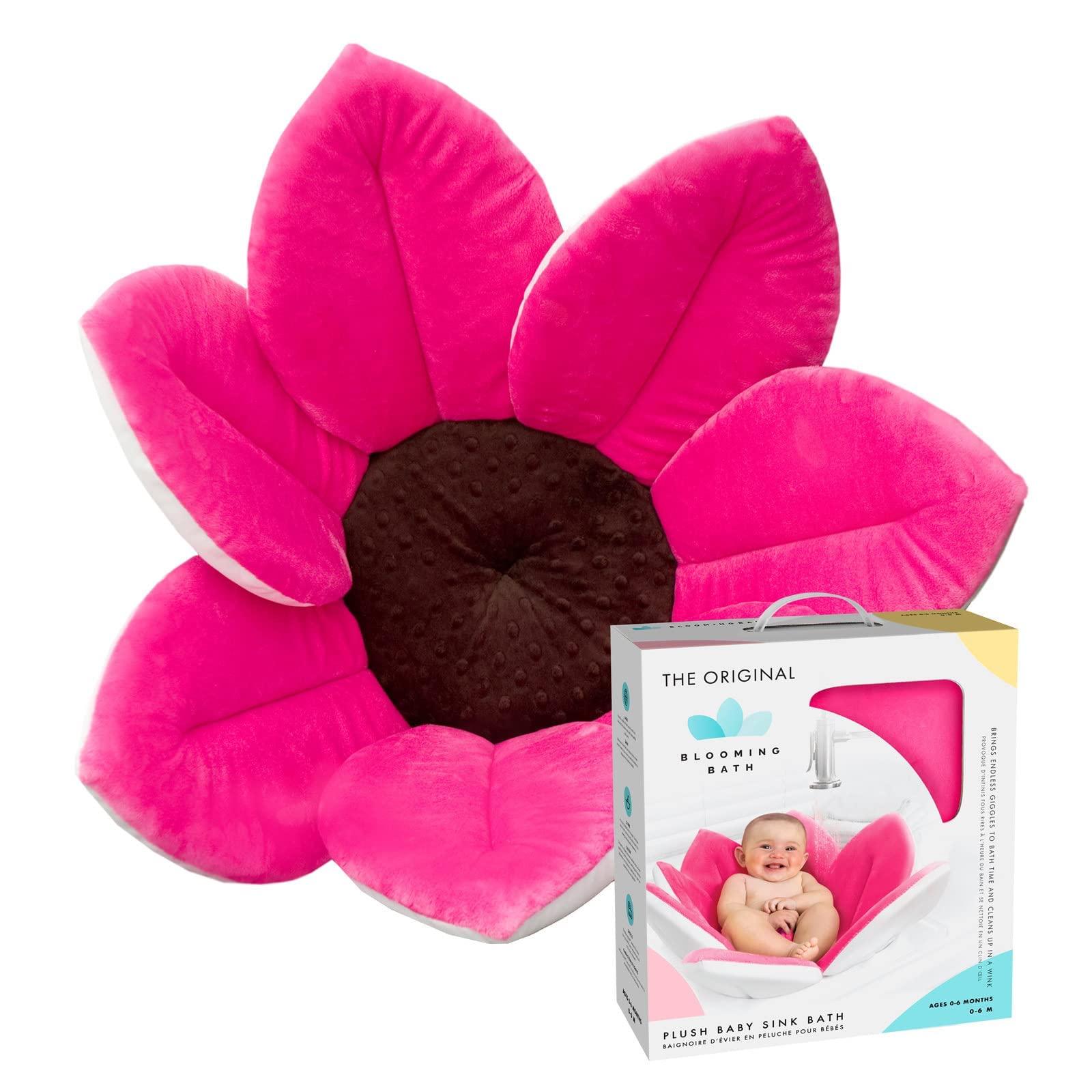 Amazon.com: Blooming Bath Original Baby Bath Seat - Sink Flower ...