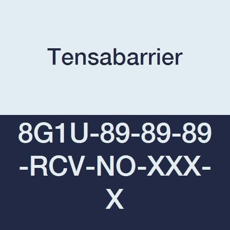 Tensabarrier 8G1U-89-89-89-RCV-NO-XXX-X Receiver Post, 18