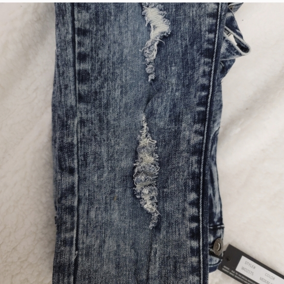 carbun | Pants & Jumpsuits | Carbun Acid Wash Destroyed Jean Denim ...