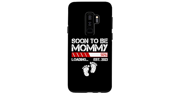 Amazon.com: Galaxy S9+ Soon To Be Mommy Est 2023 For Women New ...