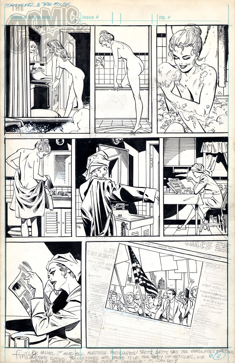 Dazzler: The Movie GN #12 p.11 - Nude, Sexy & Censored!, in Ruben ...