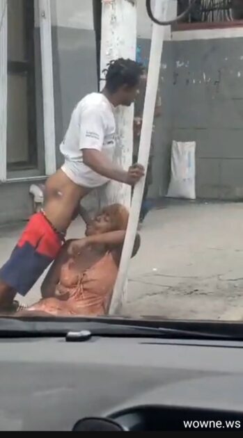 Roadside Blow Job! Crackhead sucking dick by the roadside in ...