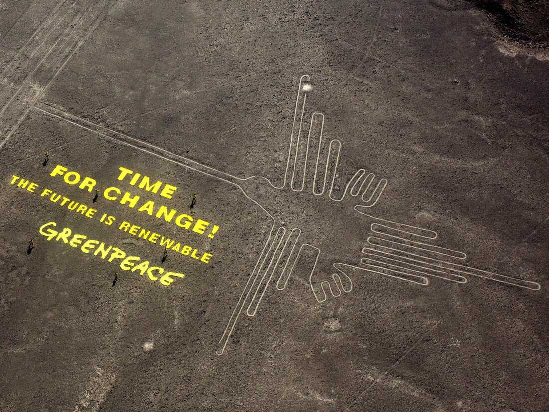 Greenpeace Apologizes For Stunt At Peru's Sacred Nazca Lines : The ...