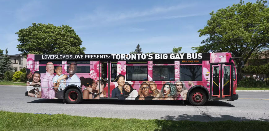 The Big Gay Bus” - OOH TODAY