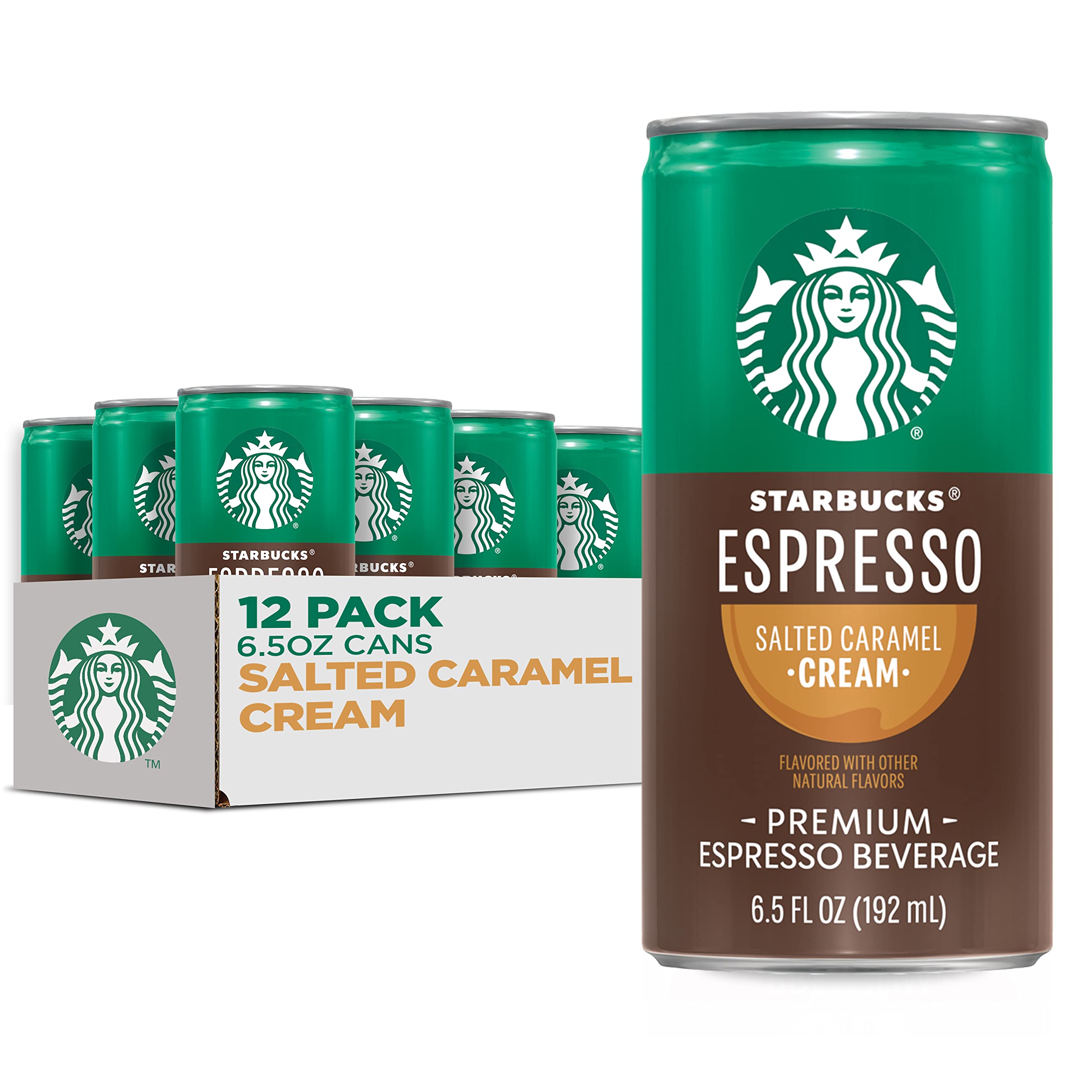 Starbucks, Doubleshot Espresso, Salted Caramel, 6.5 fl oz. cans ...