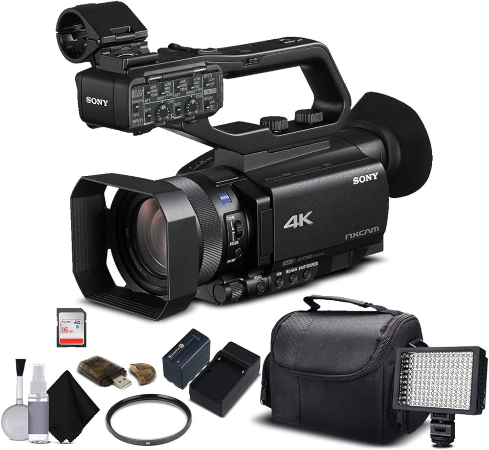 Amazon.com : Sony HXR-NX80 Full HD NXCAM with HDR and Fast Hybrid ...