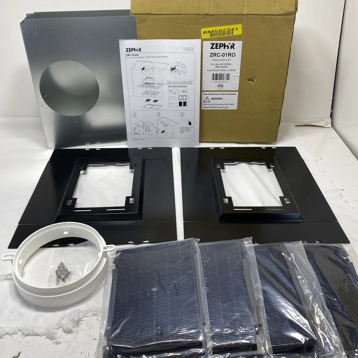 Zephyr ZRC-01RO Recirculating Kit for ZRO-xxxCS | eBay