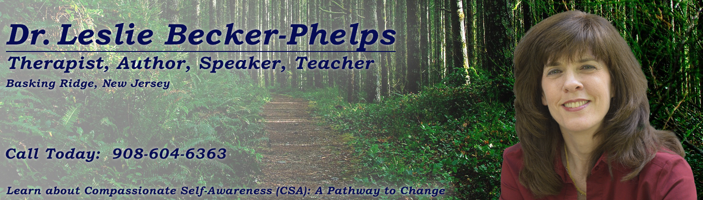 Therapist, Author, Speaker, Teacher - Dr. Leslie Becker-Phelps ...