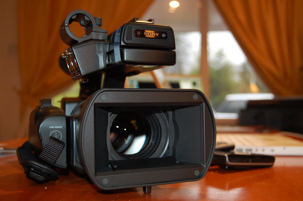 Vidcast Camera...yes, for making video podcasts | Sony PMW-E… | Flickr