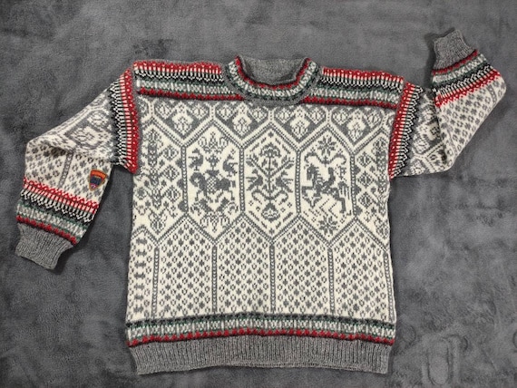 Buy Dale of Norway Lillehammer 1994 Dale Garn Sweater Hand Made ...