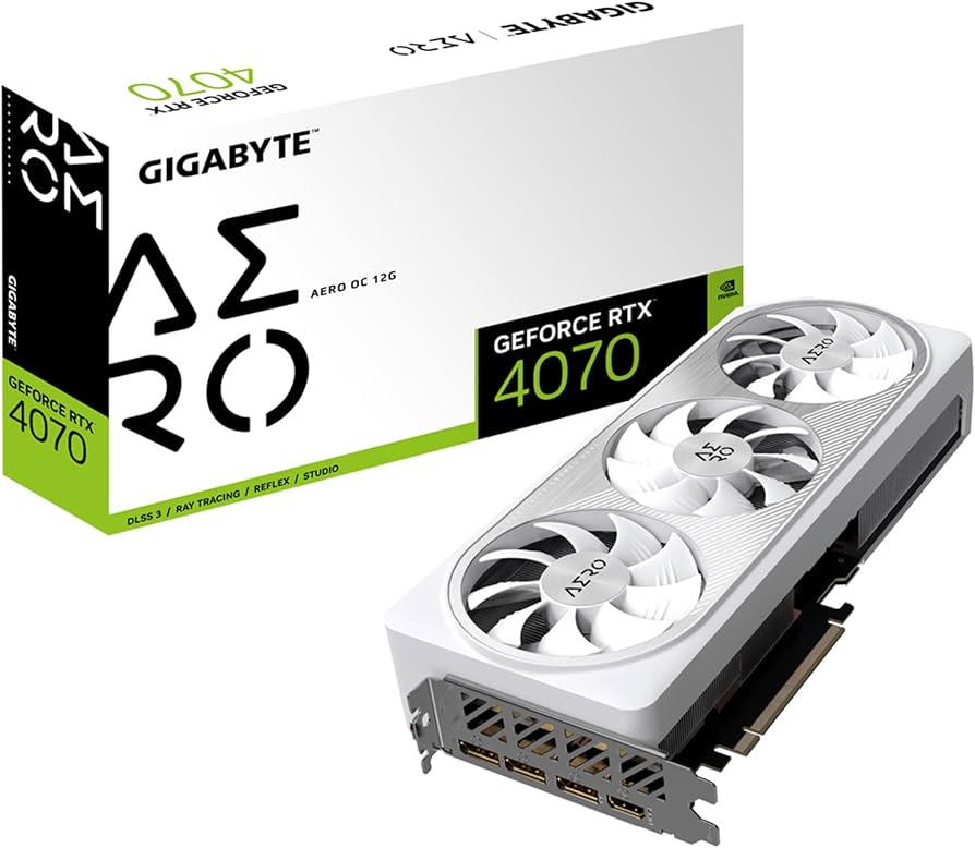 Amazon.com: GIGABYTE GeForce RTX 4070 AERO OC 12G Graphics Card ...