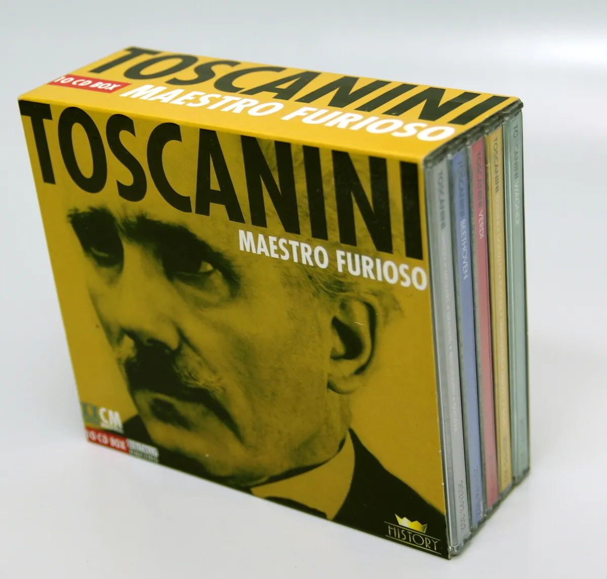 ARTURO TOSCANINI maestro furioso XXCM PAST PERFECT 10xCDs NM | eBay