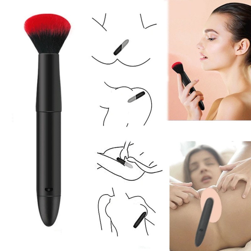 Bullet Makeup Brush Vibrator, Clitvibrator.
