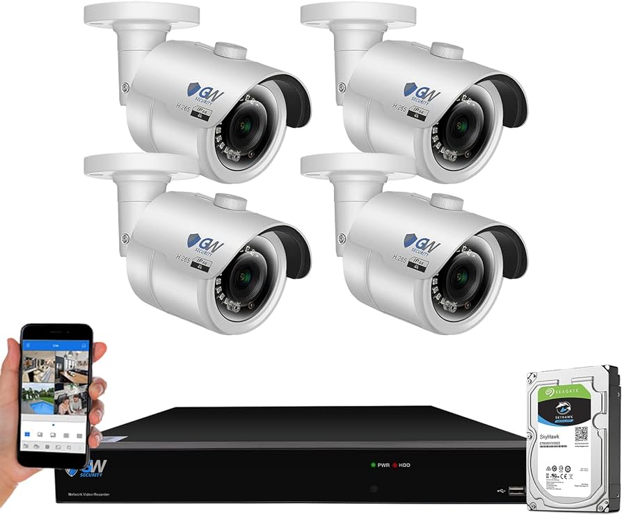 Amazon.com : GW Security Smart AI 8 Channel H.265+ PoE NVR Ultra ...