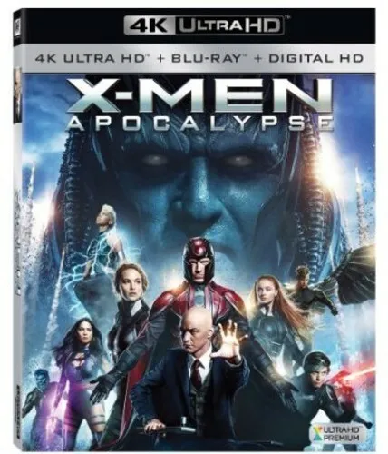 X-men: Apocalypse (4K Ultra HD + Blu-Ray + Digital HD, 2016 ...