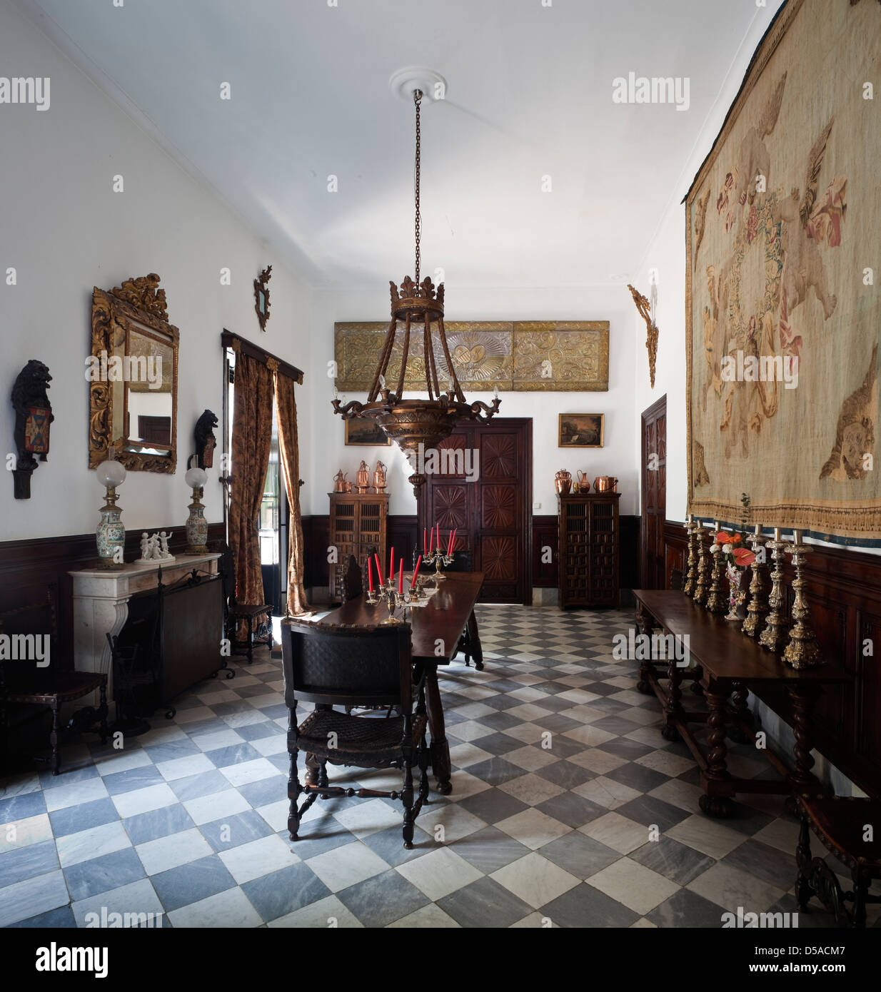 PALACE OF DUCHY OF MEDINA SIDONIA, SANLUCAR DE BARRAMEDA, CADIZ ...