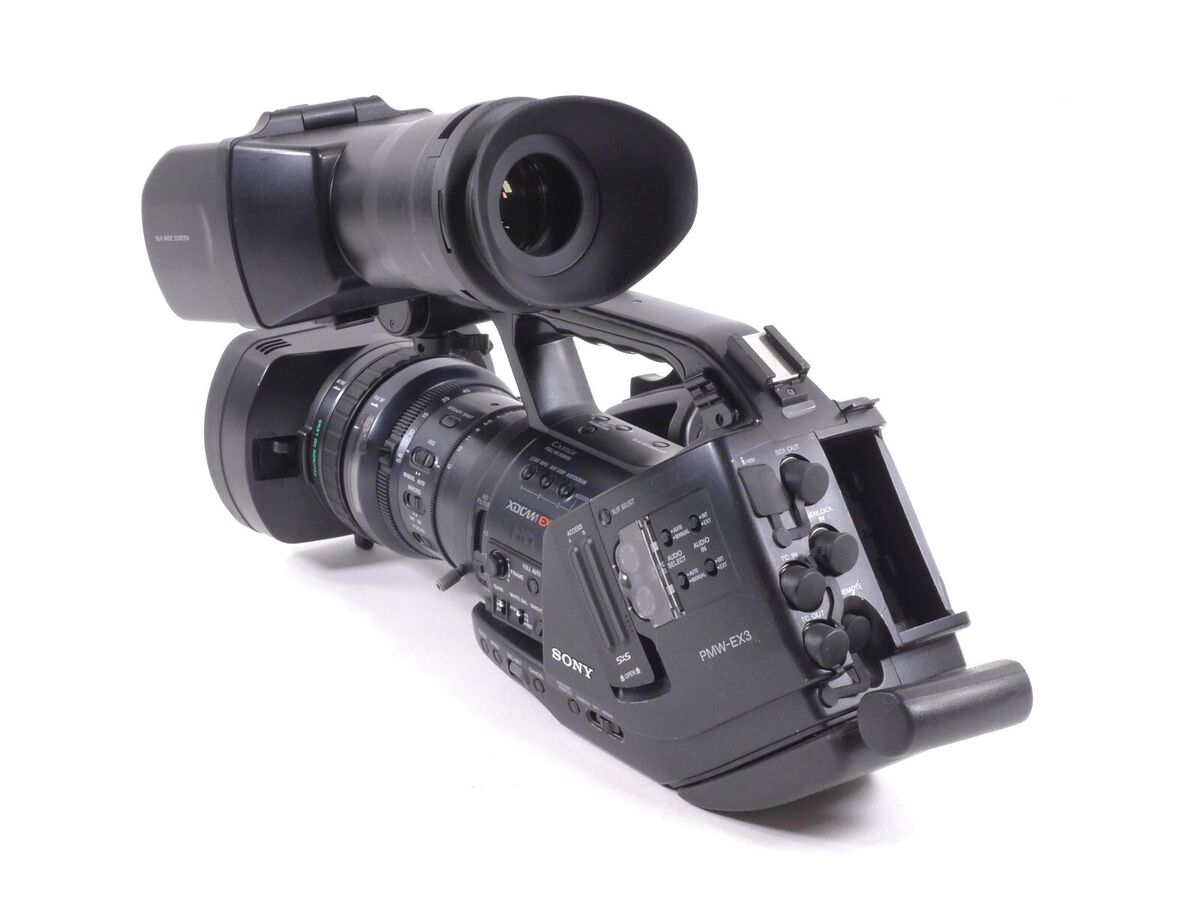 Sony PMW-EX3 XDCAM Full HD 1080P SxS Solid State Camcorder ...