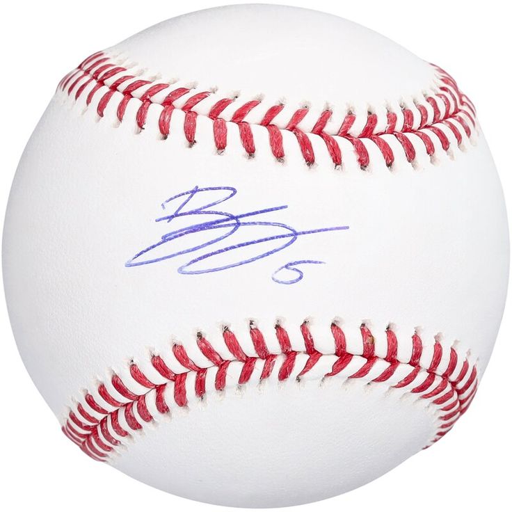 Bryson Stott Philadelphia Phillies Autographed Baseball in 2023 ...
