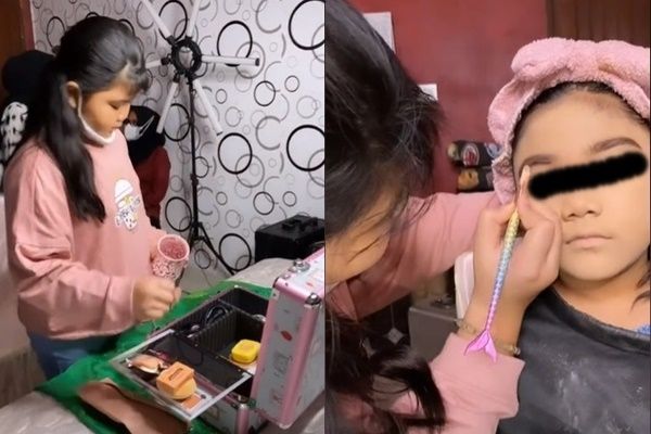 Viral Video MUA Cilik Make Up Bocil Bak Profesional, Hasilnya ...