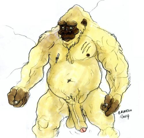 beastoons: yeti If you changed the colors Porn Photo Pics